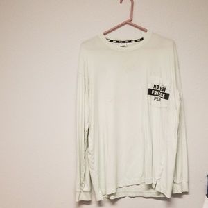 victoria's secret no new friendslong sleeve shirt